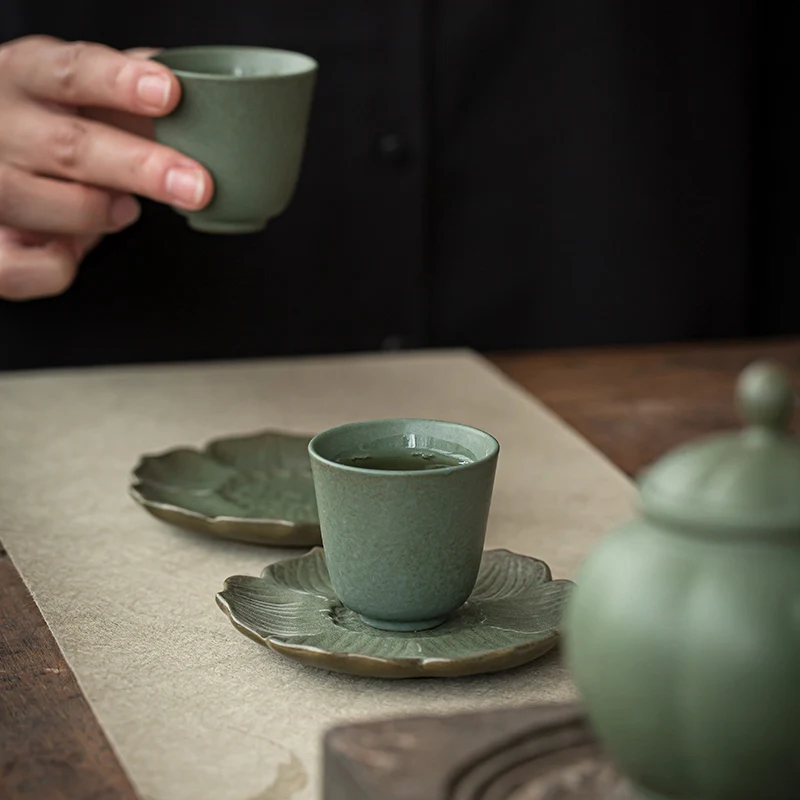 1 Pc Japanese Green Ceramic Te - огляд і ціна Japanese Pottery
