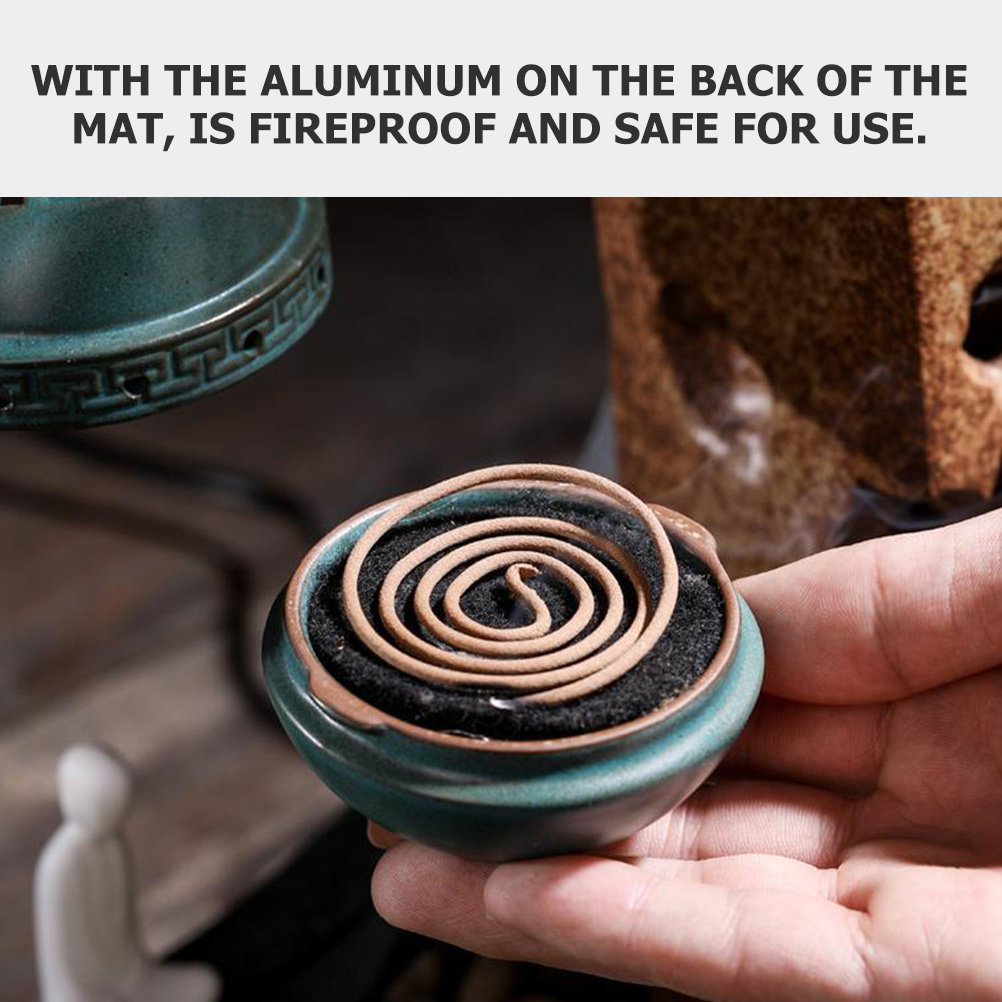 10Pcs Fireproof Burner Insulat - огляд і ціна Incense Holder