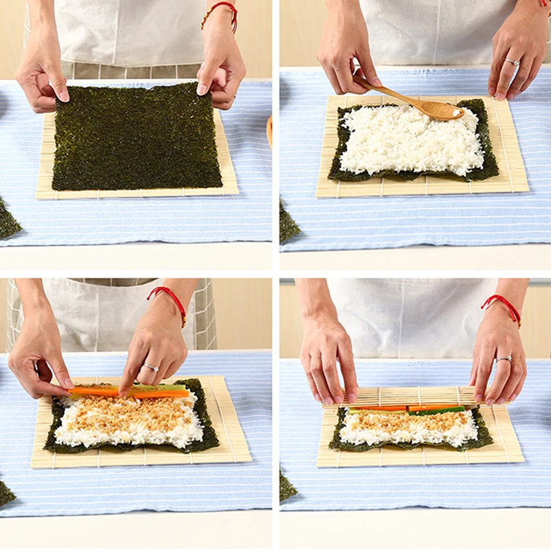 Bamboo Sushi Rolling Mat Non-s - огляд і ціна Sushi Making Kit