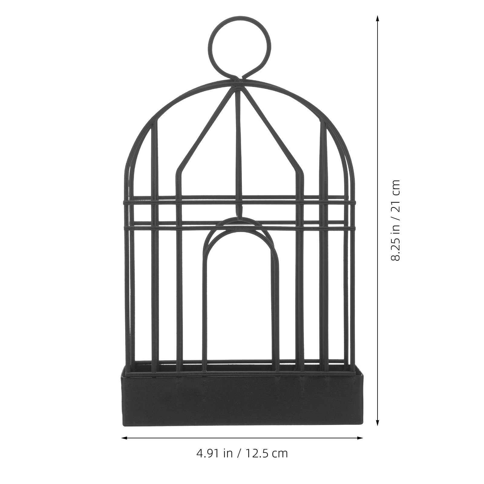 Black Retro Iron Birdcage Coil - огляд і ціна Incense Holder