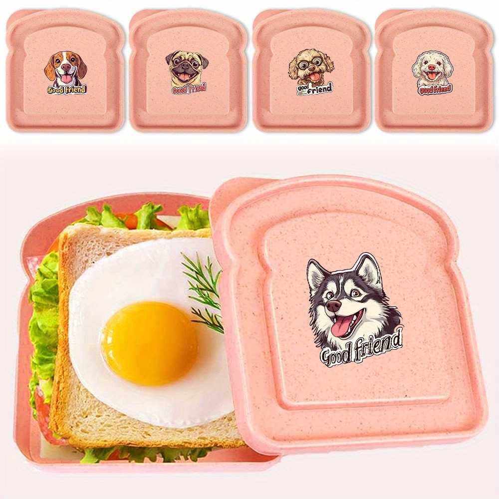 Large Capacity Toast Shaped Fo - огляд і ціна Bento Box