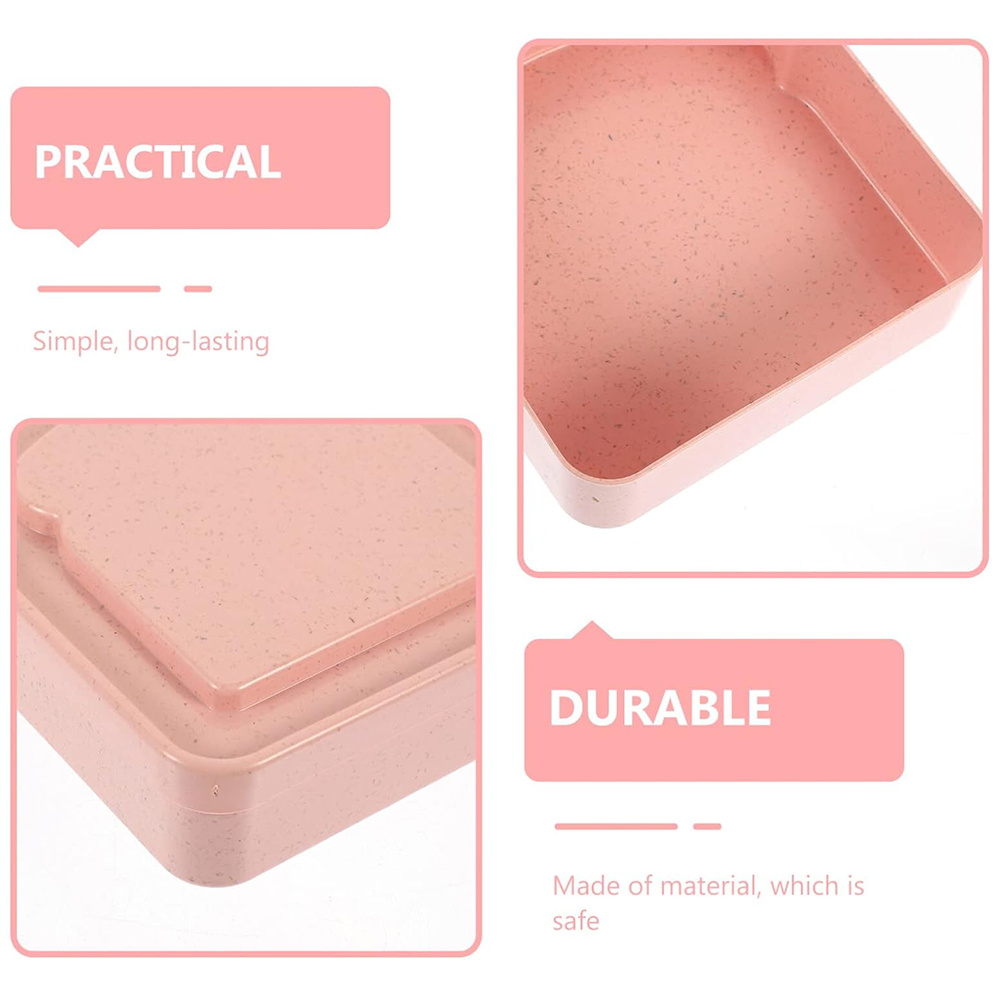 Large Capacity Toast Shaped Fo - огляд і ціна Bento Box