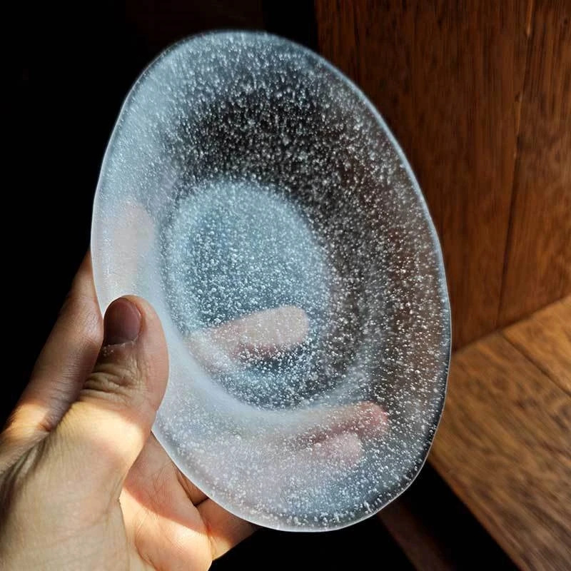 Japanese Bubble Glass Oval Des - огляд і ціна Japanese Snacks