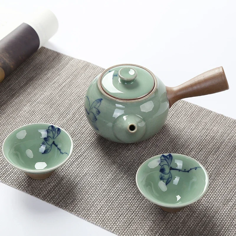 1pc Hand-painted Open Slice Ic - огляд і ціна Japanese Pottery